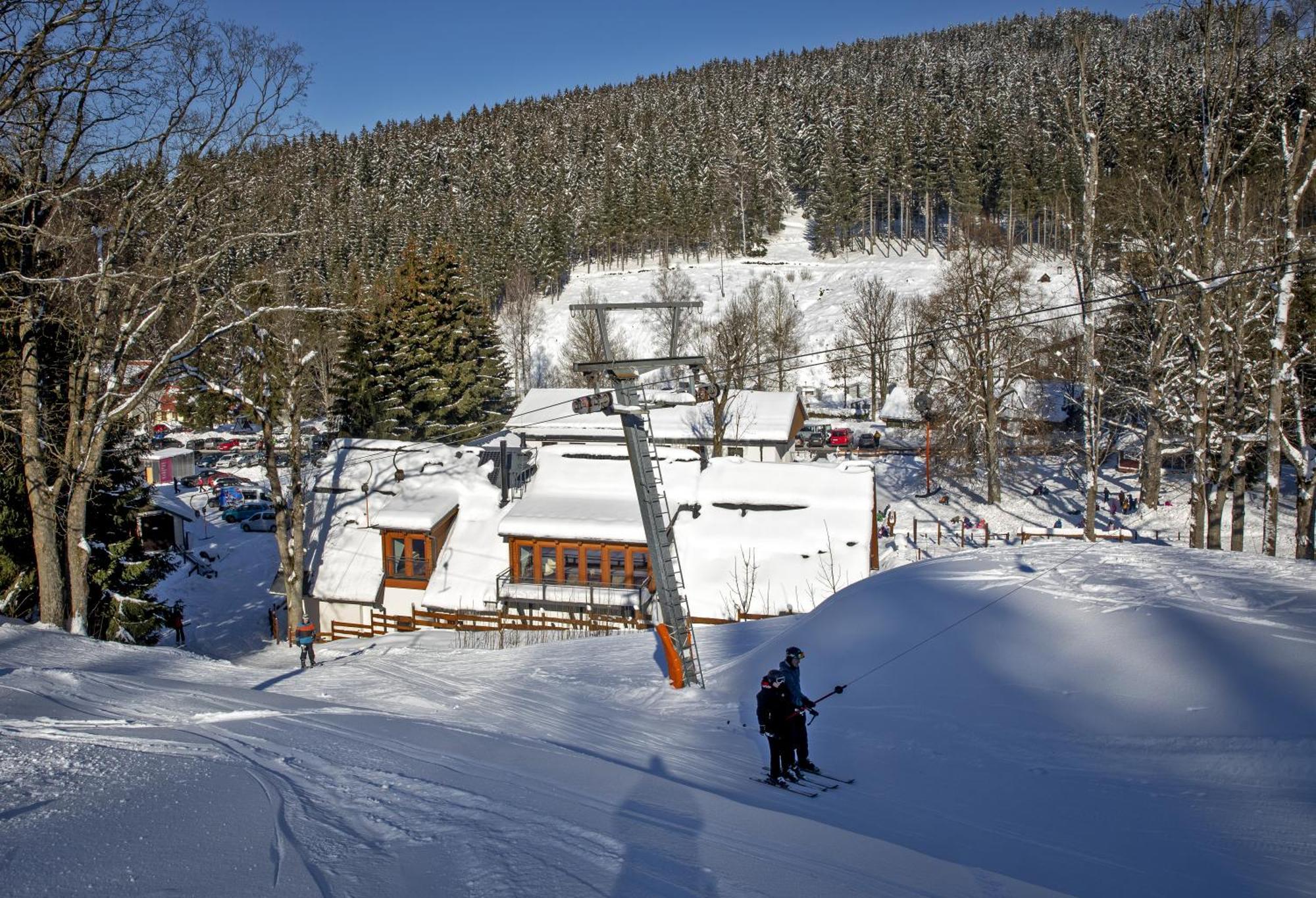 Penzion Apidae Hotel Destne v Orlickych horach Buitenkant foto