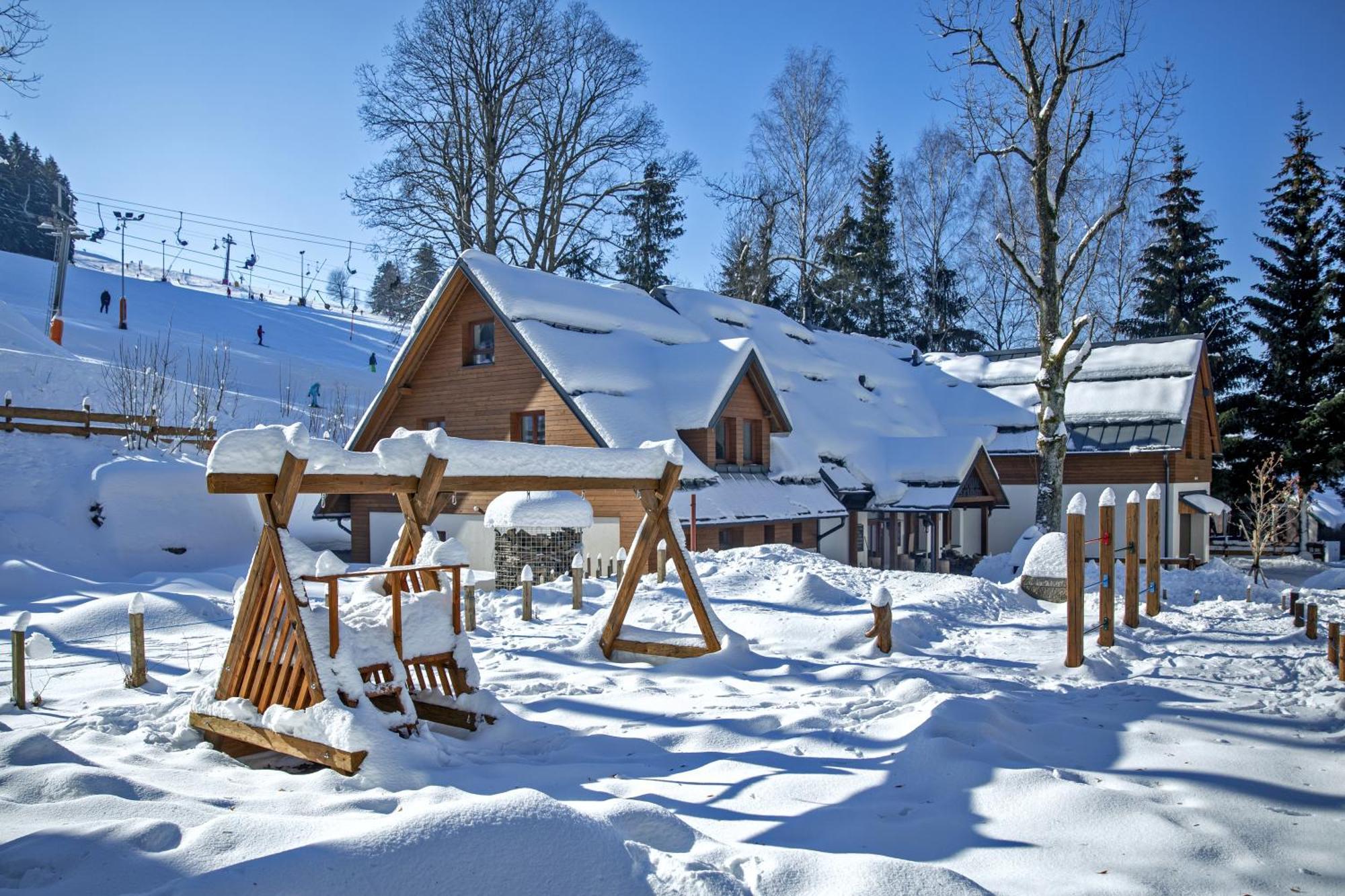 Penzion Apidae Hotel Destne v Orlickych horach Buitenkant foto